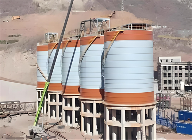 濂溪高架钢板仓